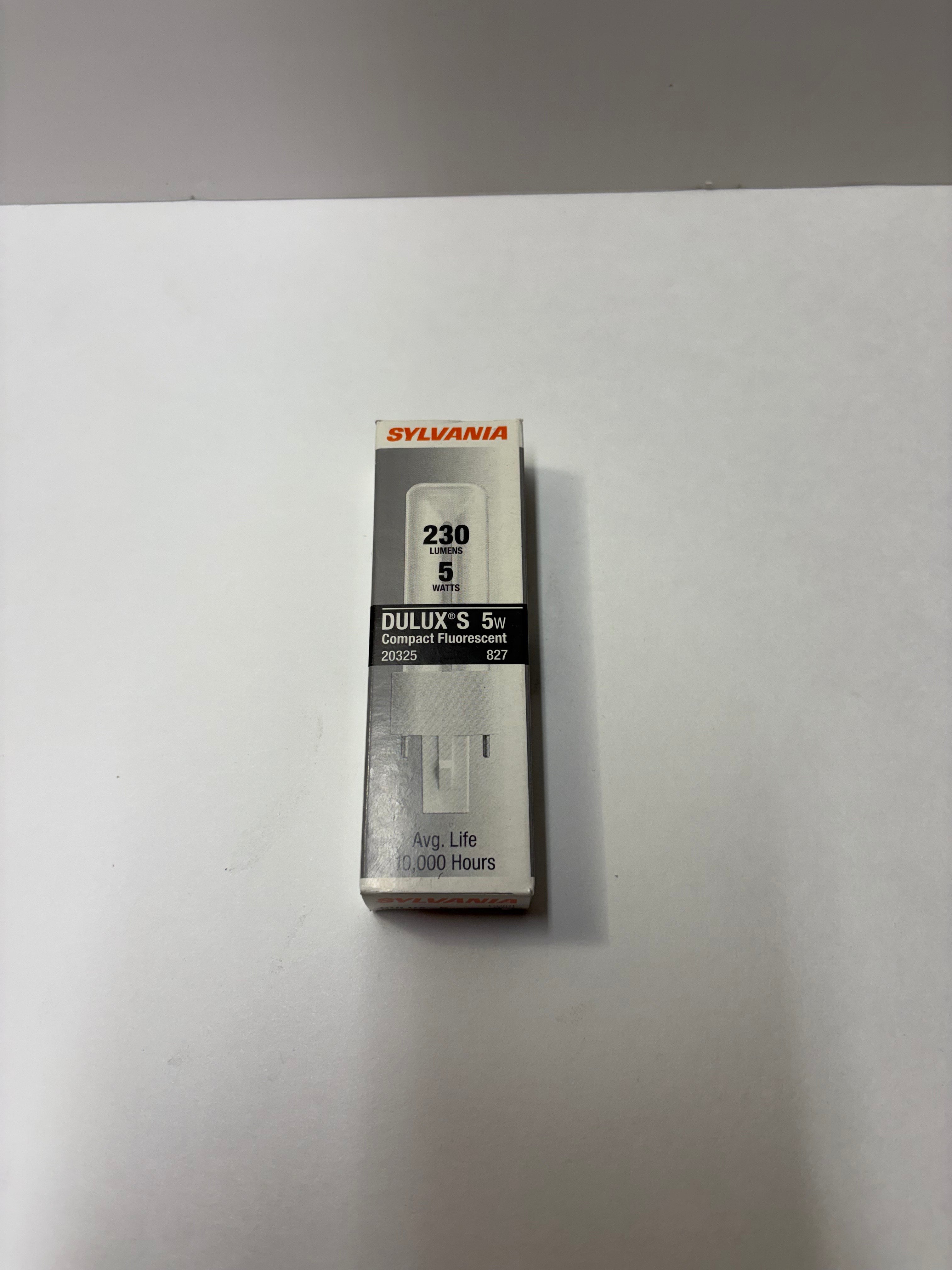 Sylvania CF5DS/827 - TwinTube Fluorescent - G23 Base