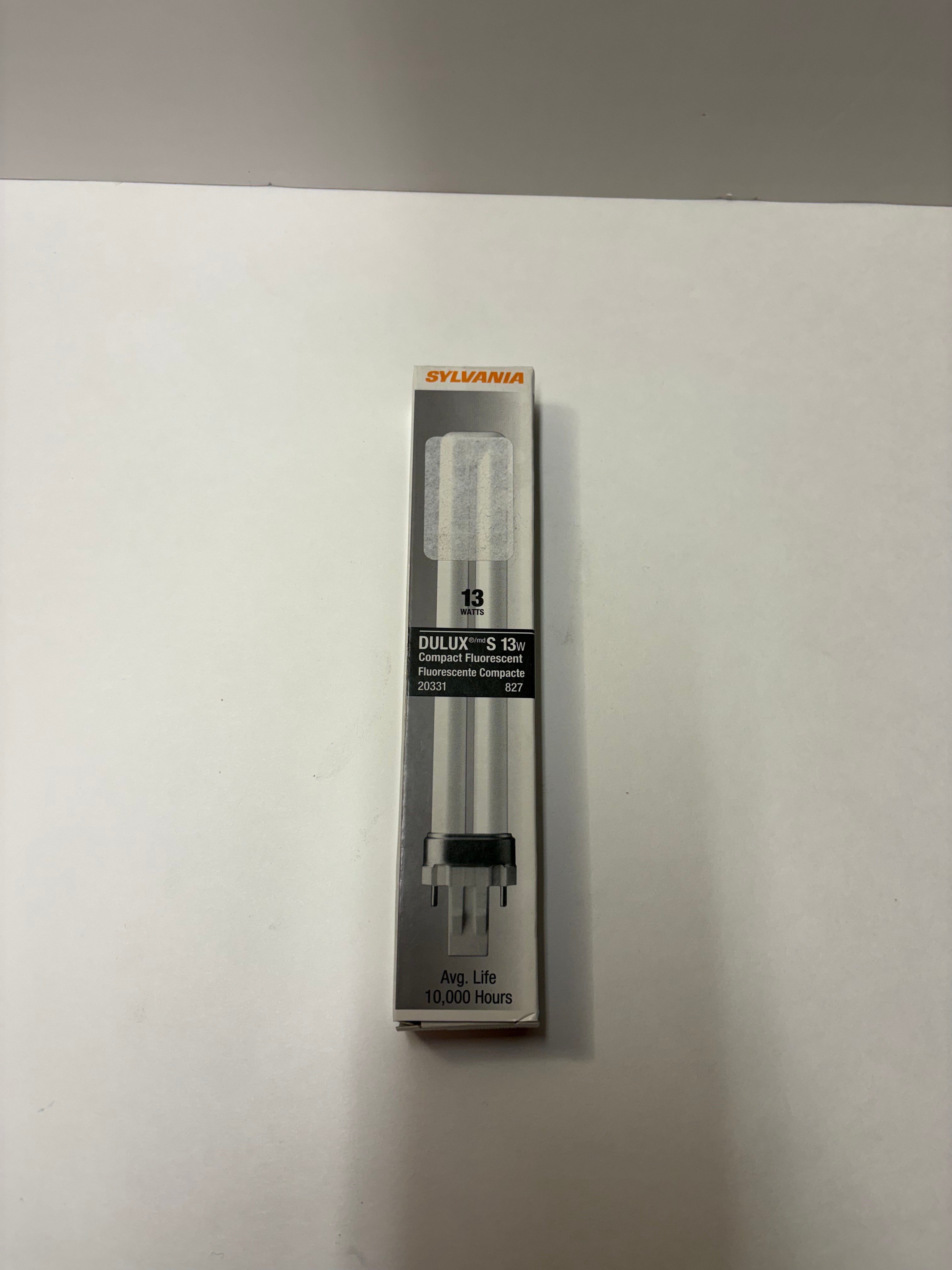 Sylvania CF13DS/827 - TwinTube Fluorescent - Gx23 Base