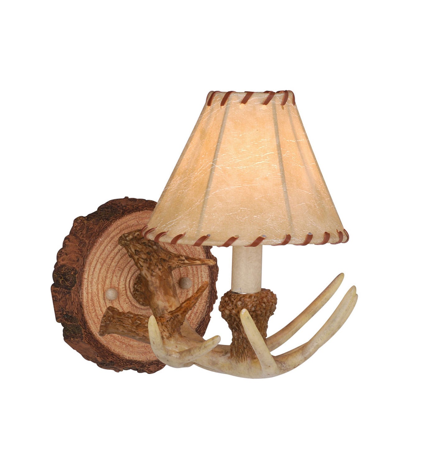Vaxcel - WL33041NS - One Light Wall Light - Lodge - Noachian Stone