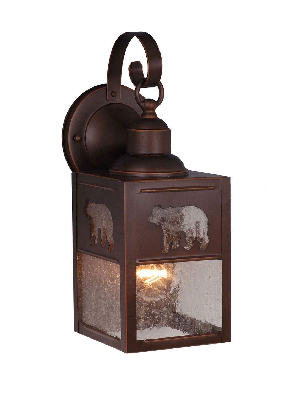 Vaxcel - OW35053BBZ - One Light Outdoor Wall Light - Bozeman - Burnished Bronze