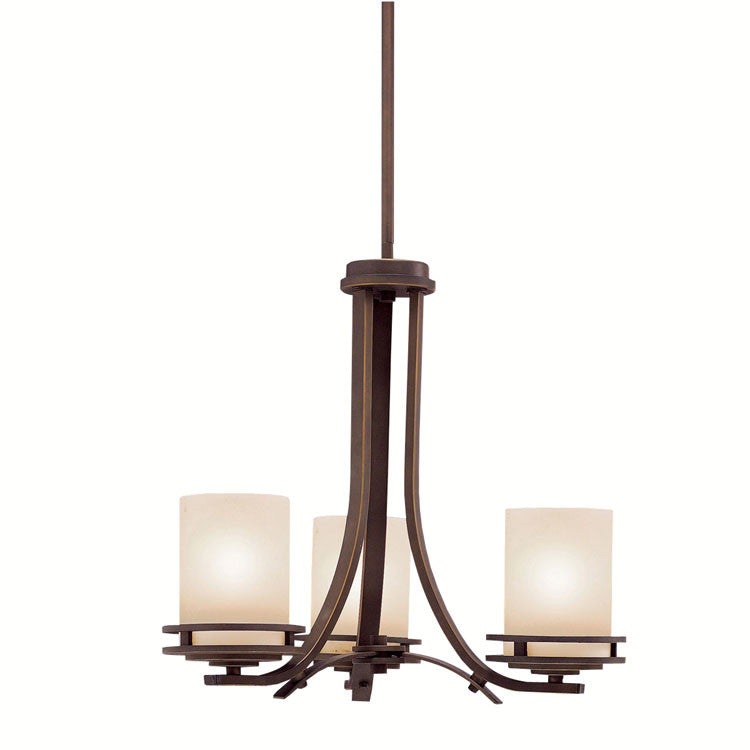 Kichler - 1671OZ - Three Light Chandelier - Hendrik - Olde Bronze
