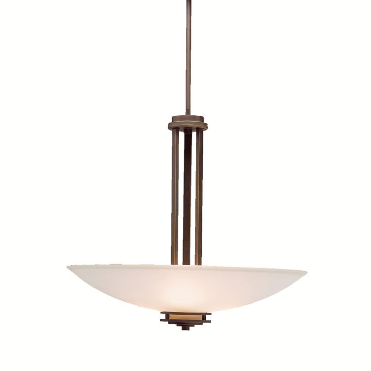 Kichler - 3275OZ - Three Light Inverted Pendant - Hendrik - Olde Bronze