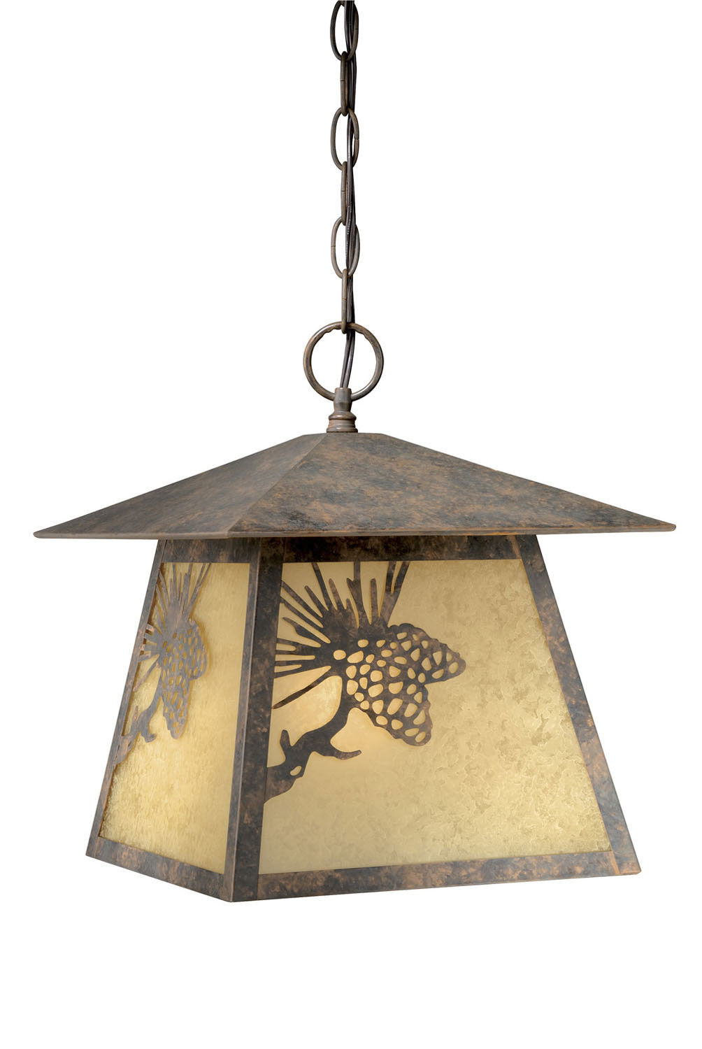 Vaxcel - OD50546OA - One Light Outdoor Pendant - Whitebark - Olde World Patina