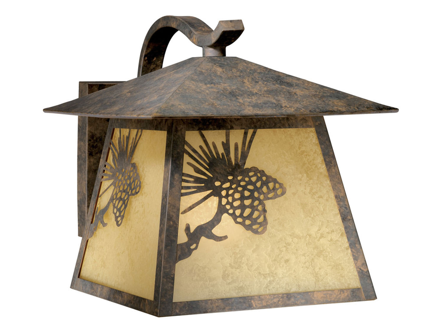 Vaxcel - OW50513OA - One Light Outdoor Wall Light - Whitebark - Olde World Patina