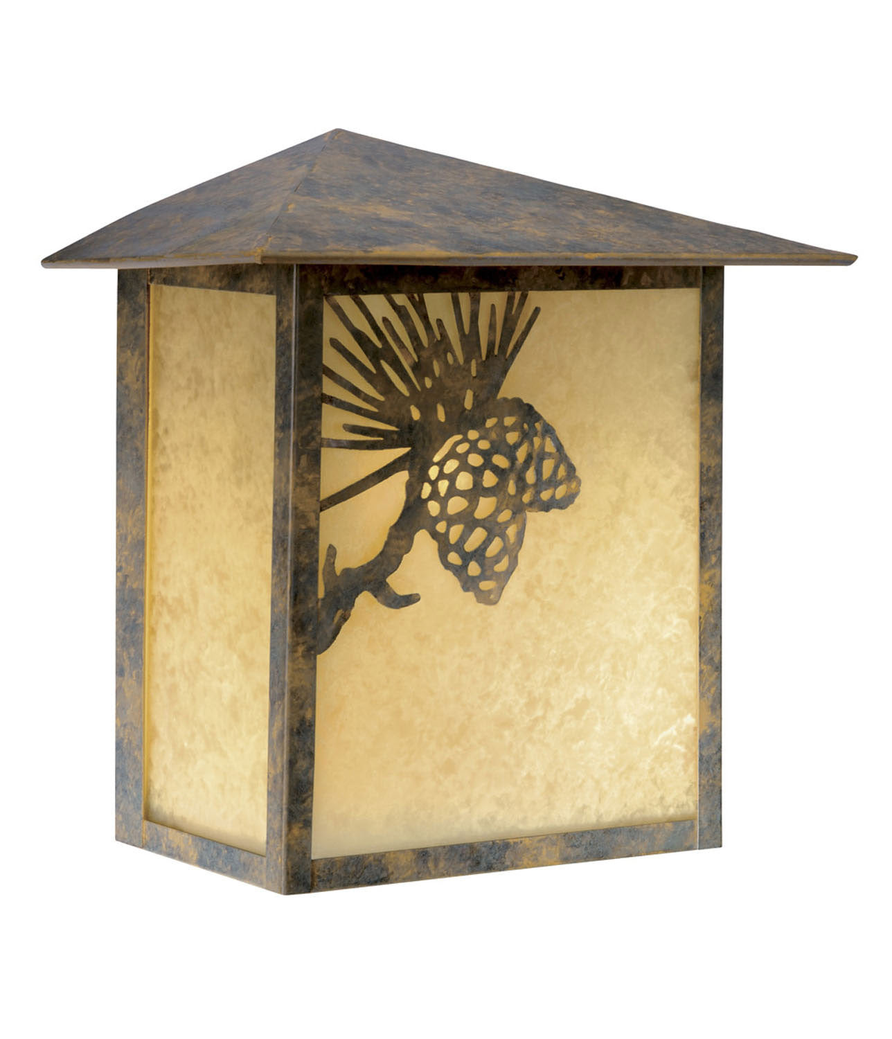 Vaxcel - OW50518OA - One Light Outdoor Wall Light - Whitebark - Olde World Patina