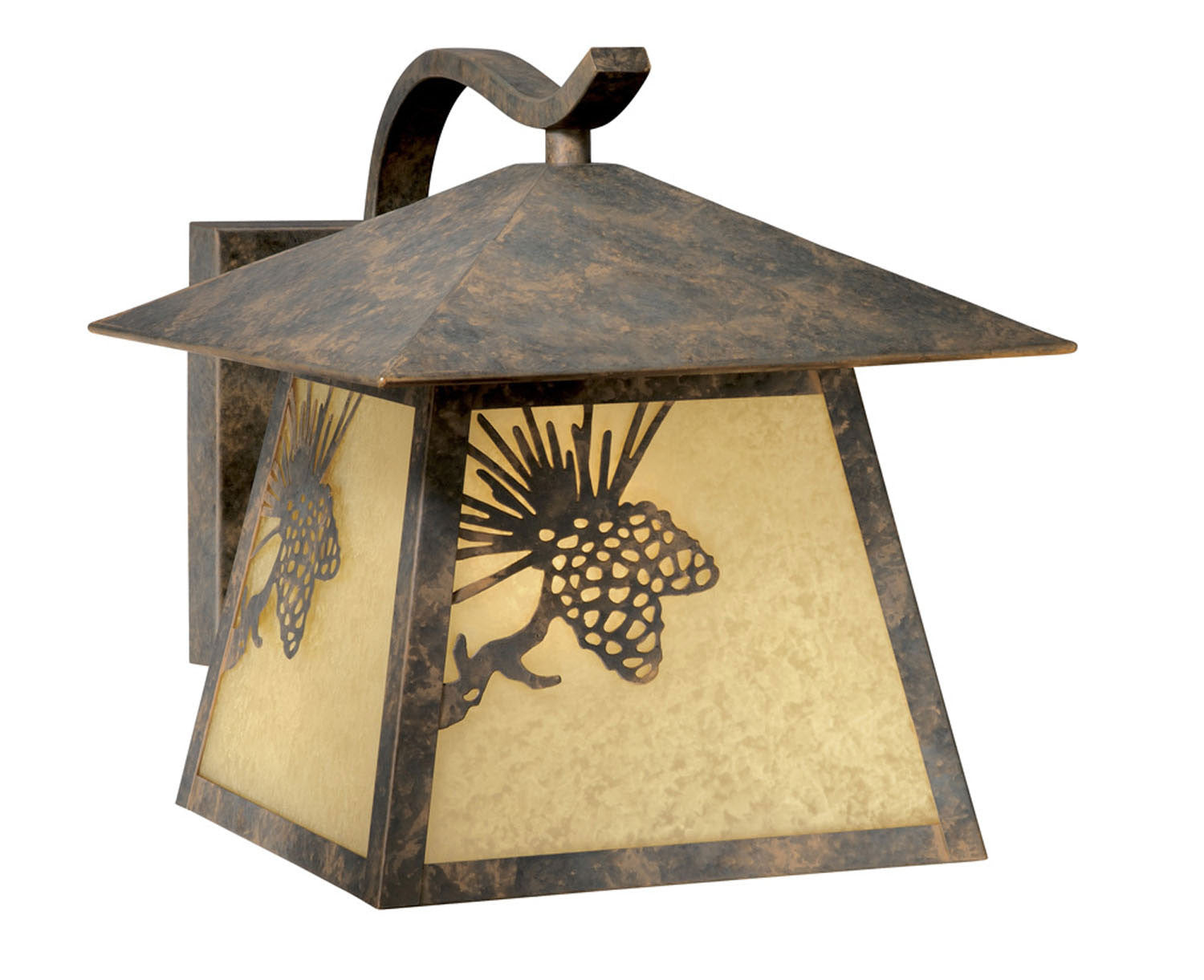 Vaxcel - OW50593OA - One Light Outdoor Wall Light - Whitebark - Olde World Patina