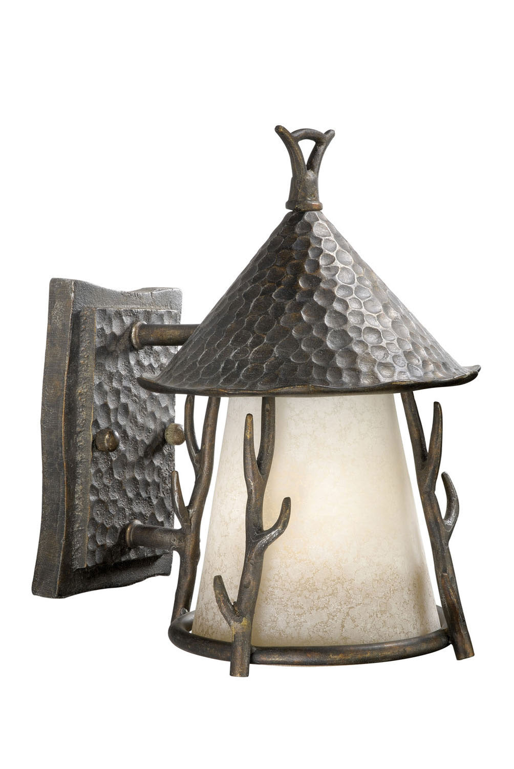 Vaxcel - WD-OWD070AA - One Light Outdoor Wall Light - Woodland - Autumn Patina