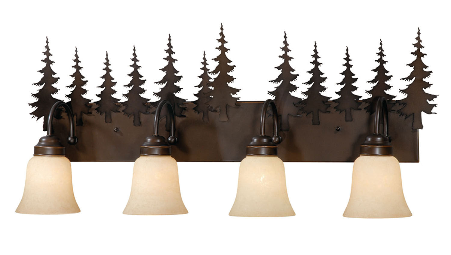 Vaxcel - VL55504BBZ - Four Light Bathroom Light - Yosemite - Burnished Bronze