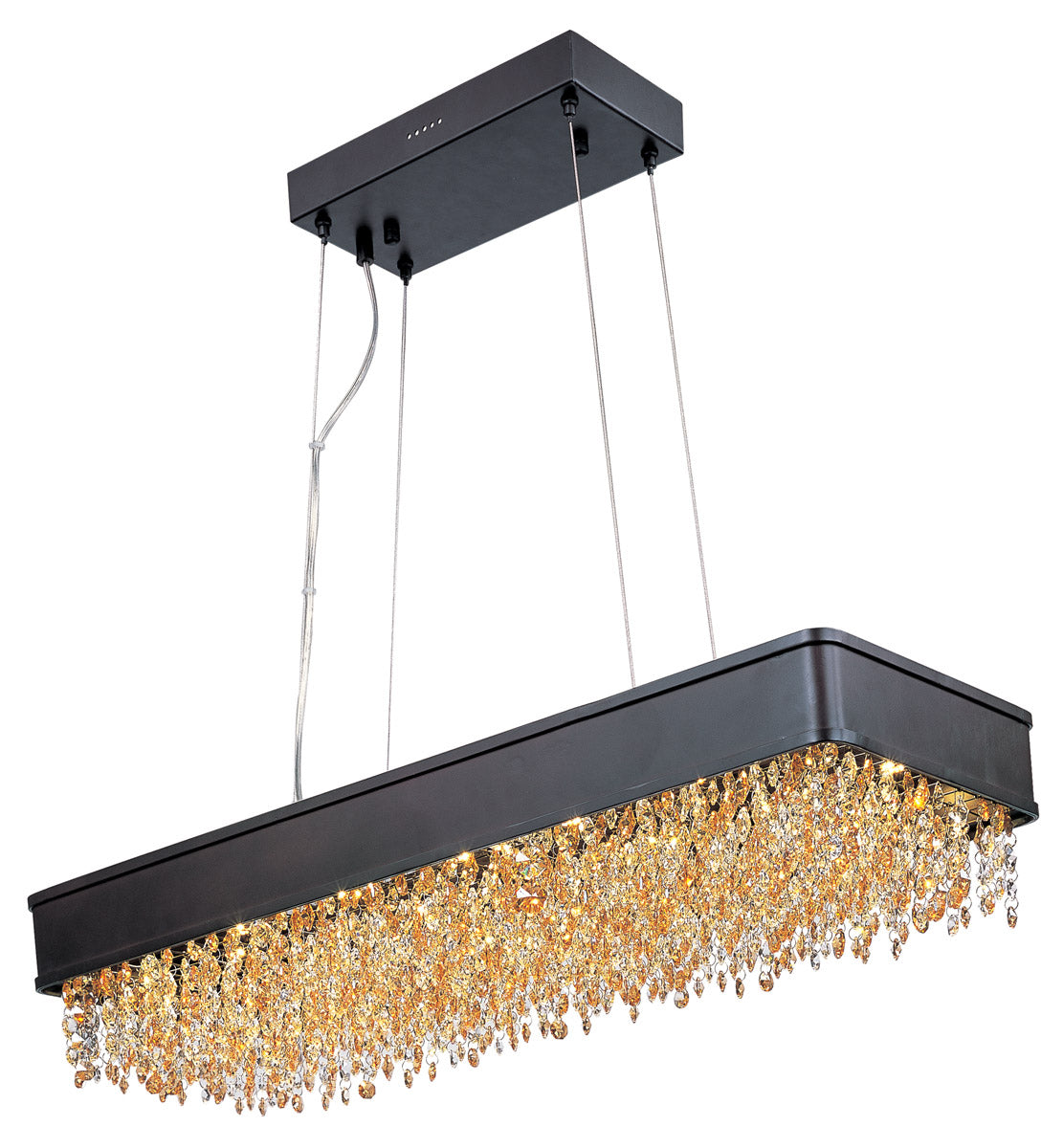 Maxim 39659SHBZ Mystic 1 Light 32 inch Bronze Linear Pendant Ceiling Light