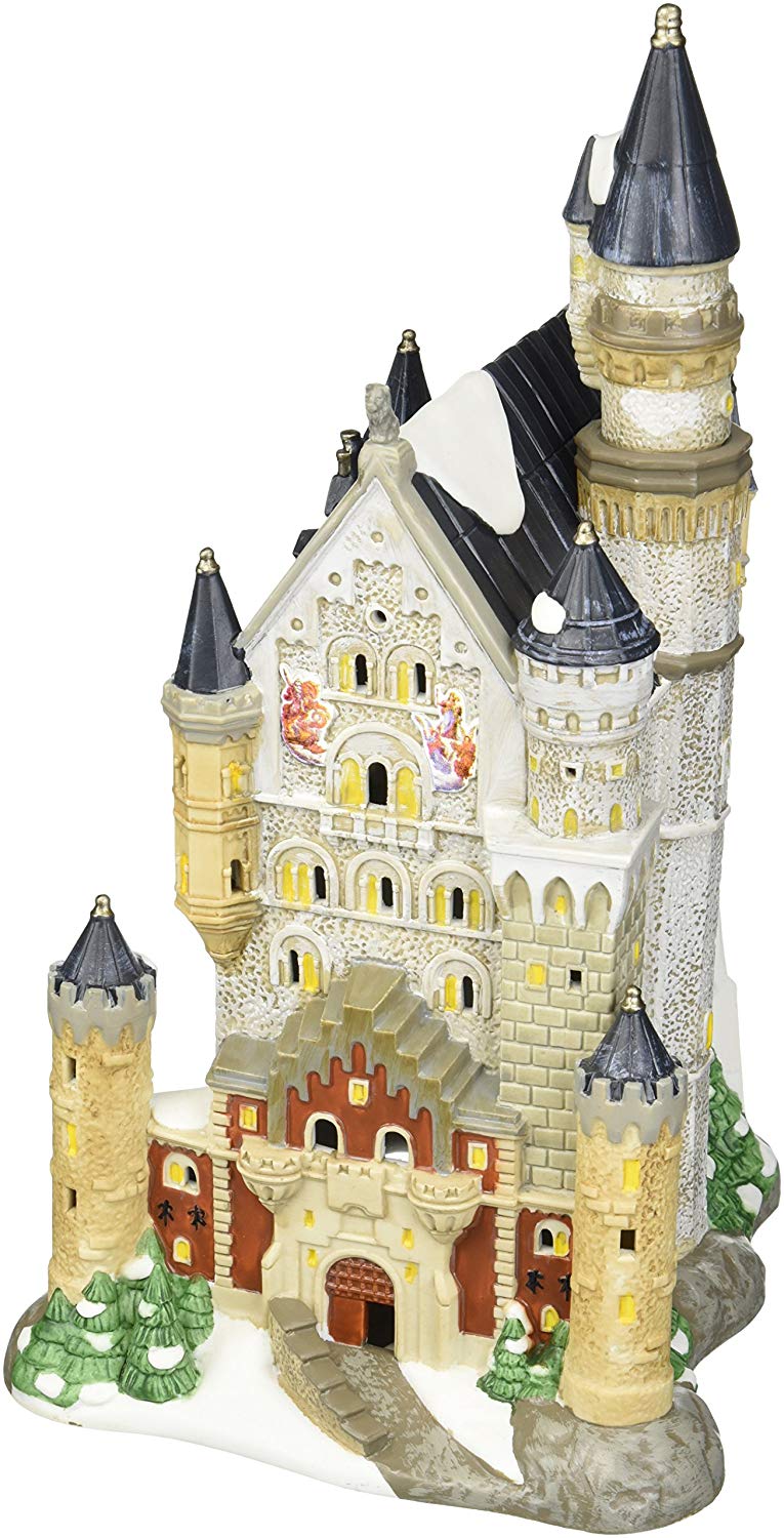 Department 56 Alpine Village Neuschwanstein Castle Light House
