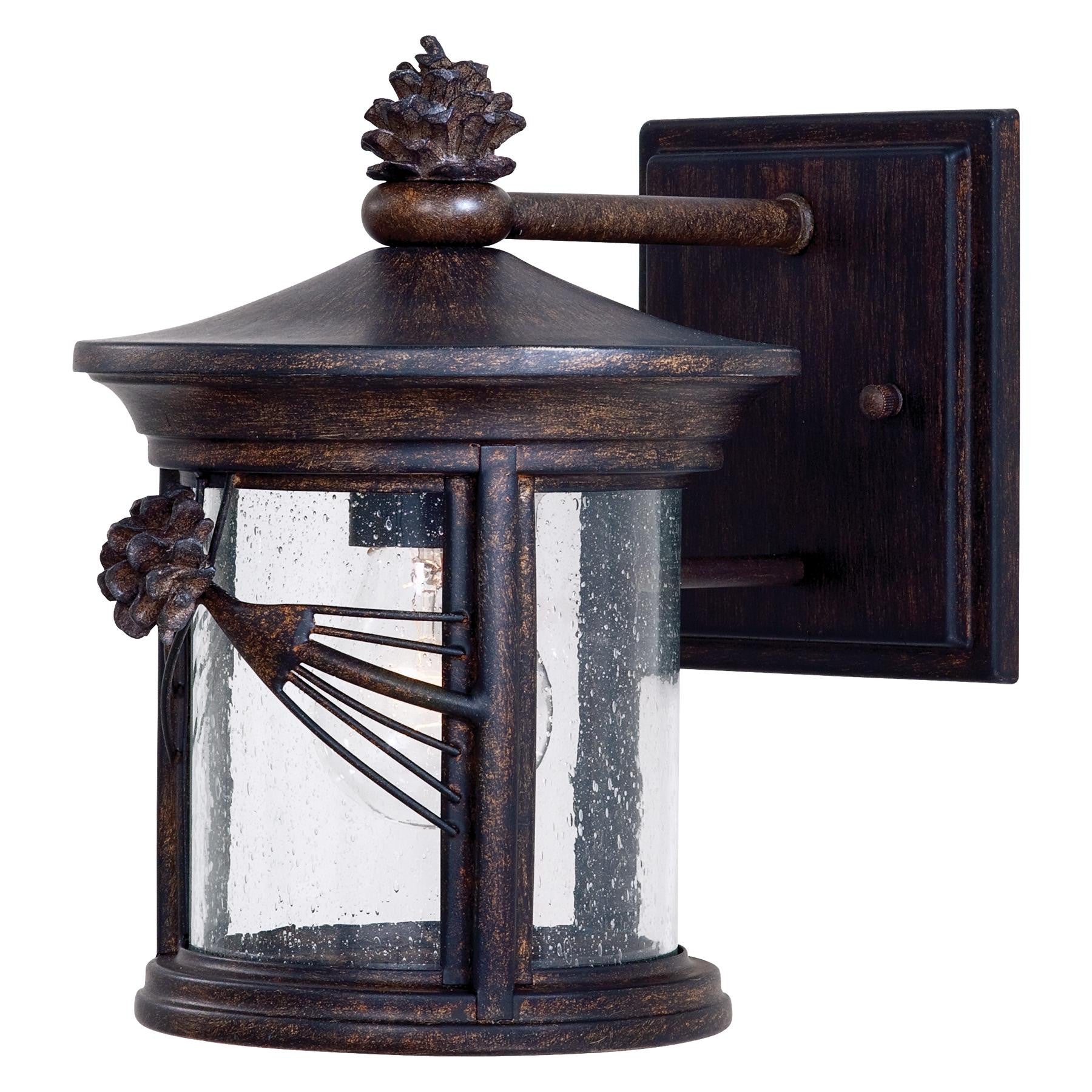 Minka - 9151-A357 - One Light Wall Mount - Abbey Lane - Iron Oxide