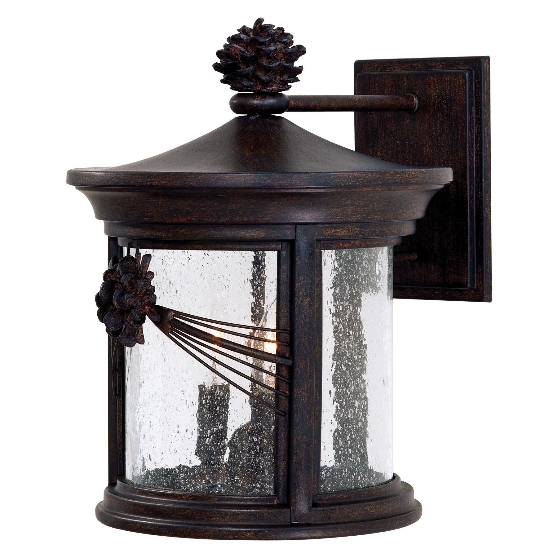 Minka - 9153-A357 - Three Light Wall Mount - Abbey Lane - Iron Oxide