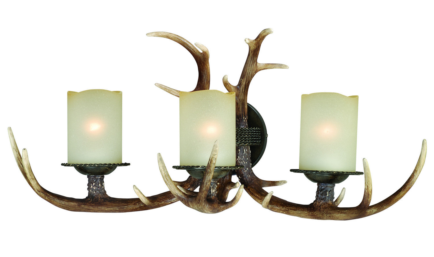 Vaxcel - W0046 - Three Light Bathroom Light - Yoho - Black Walnut