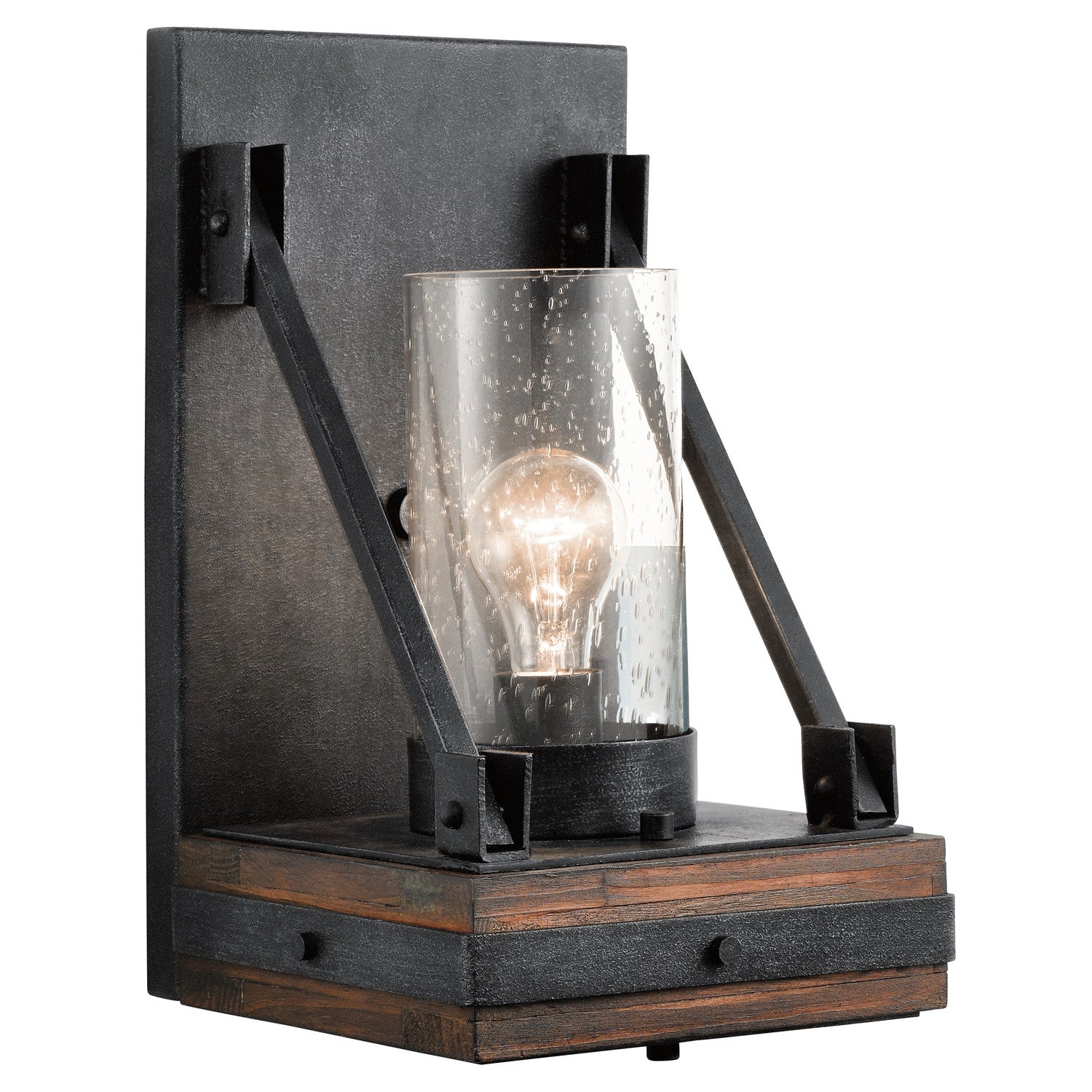 Kichler - 43436AUB - One Light Wall Bracket - Colerne - Auburn Stained Finish
