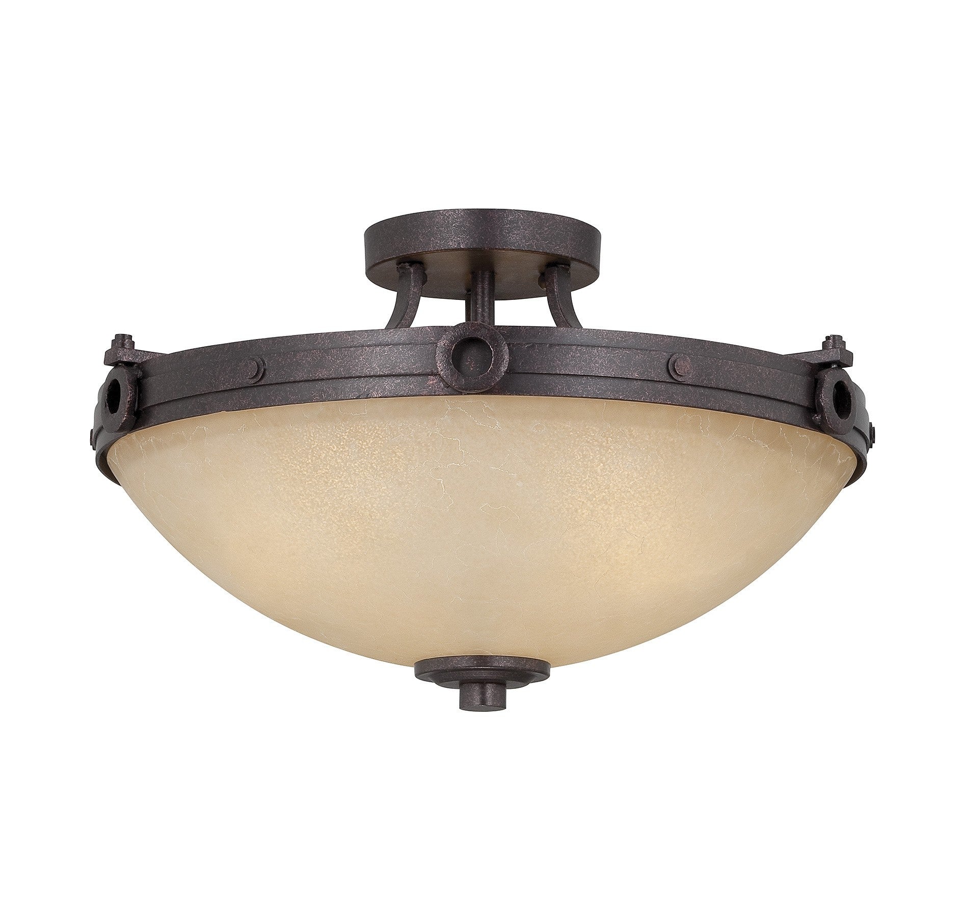 Savoy House - 6-2017-3-05 - Three Light Semi-Flush - Elba - Oiled Copper