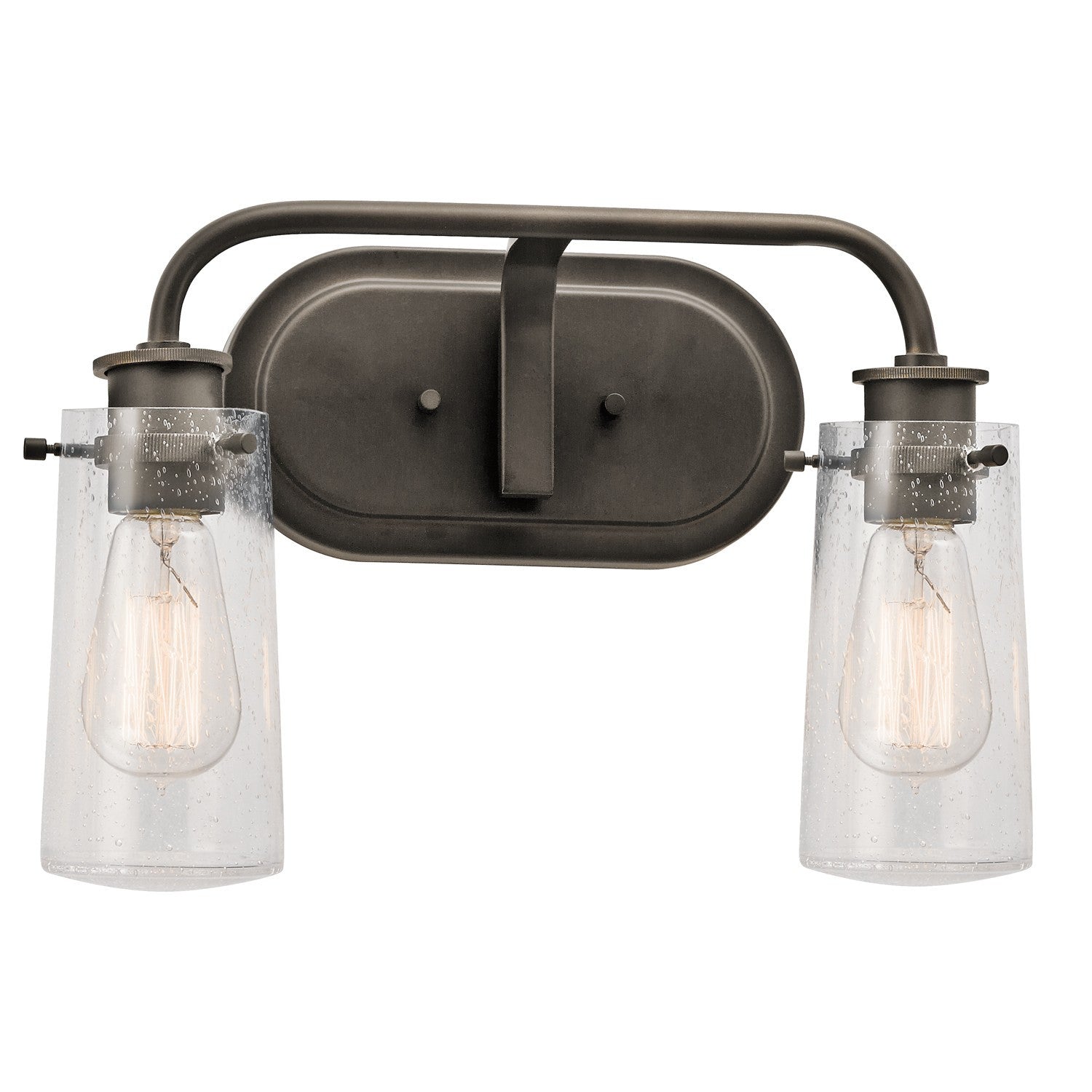 Kichler - 45458OZ - Two Light Wall Mount Bath - Braelyn - Olde Bronze