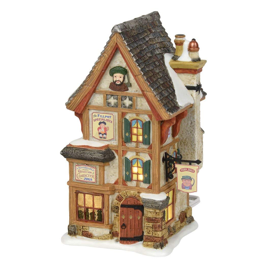 Department 56 Dickens Village Olde Pearly's Toby Jugs