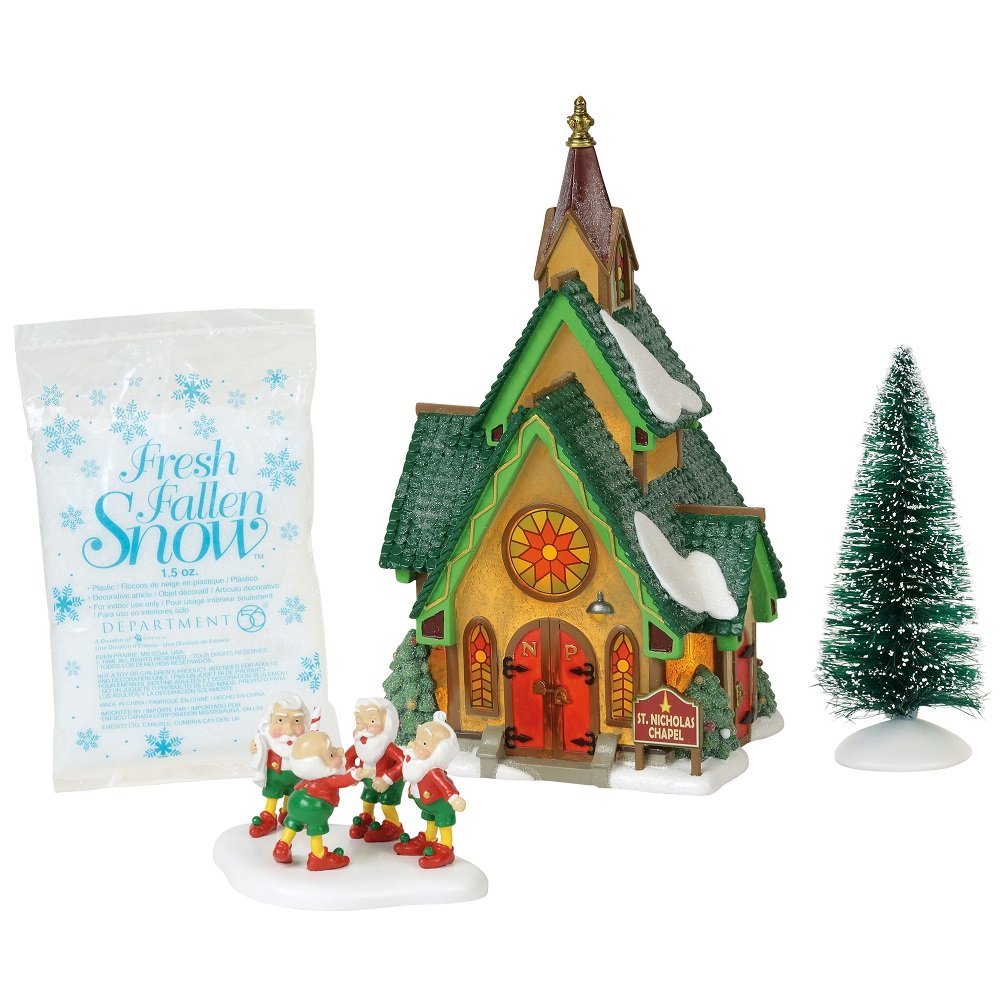 Department56 Department 56 North Pole Series St. Nicholas Chapel