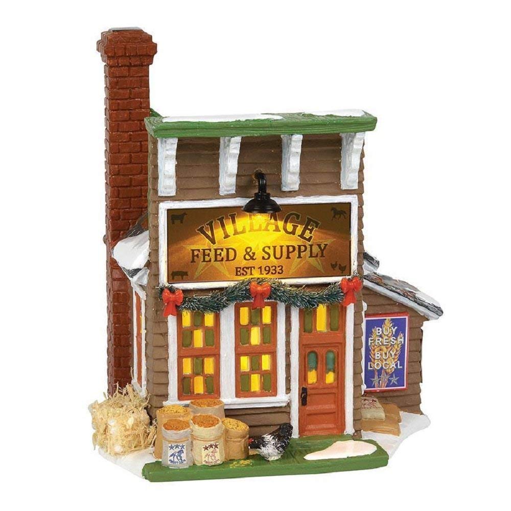 Department 56 Original Snow village Village Feed & Supply