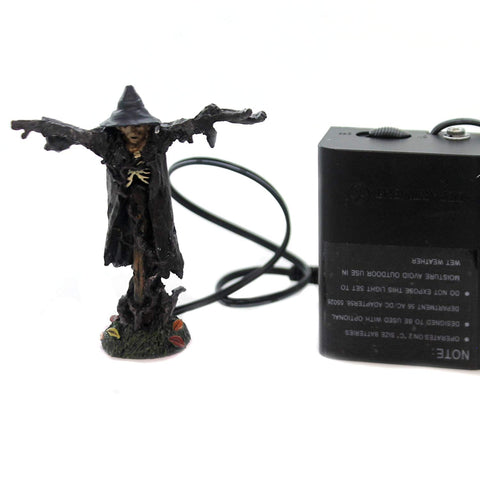 Department 56 Halloween  Lit Sinister Scarecrow Light