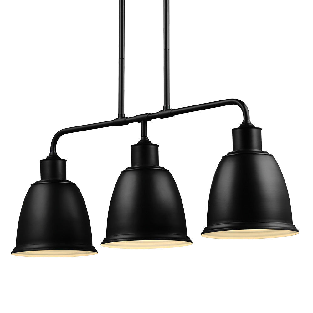 Murray Feiss - F3021/3ORB - Three Light Island - Hobson - Oil Rubbed Bronze