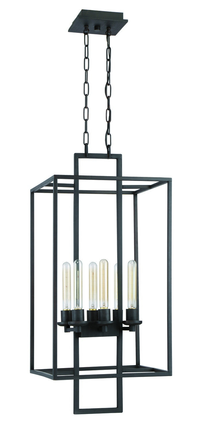 Craftmade - 41536-ABZ - Six Light Foyer Pendant - Cubic - Aged Bronze Brushed