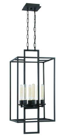 Craftmade - 41536-ABZ - Six Light Foyer Pendant - Cubic - Aged Bronze Brushed