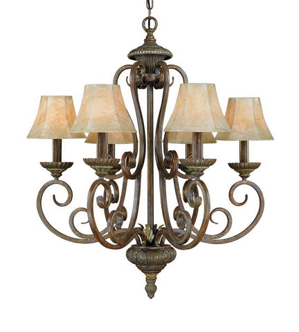 Dolan Designs Albany 6 Light Chandelier in Tucson 725-37