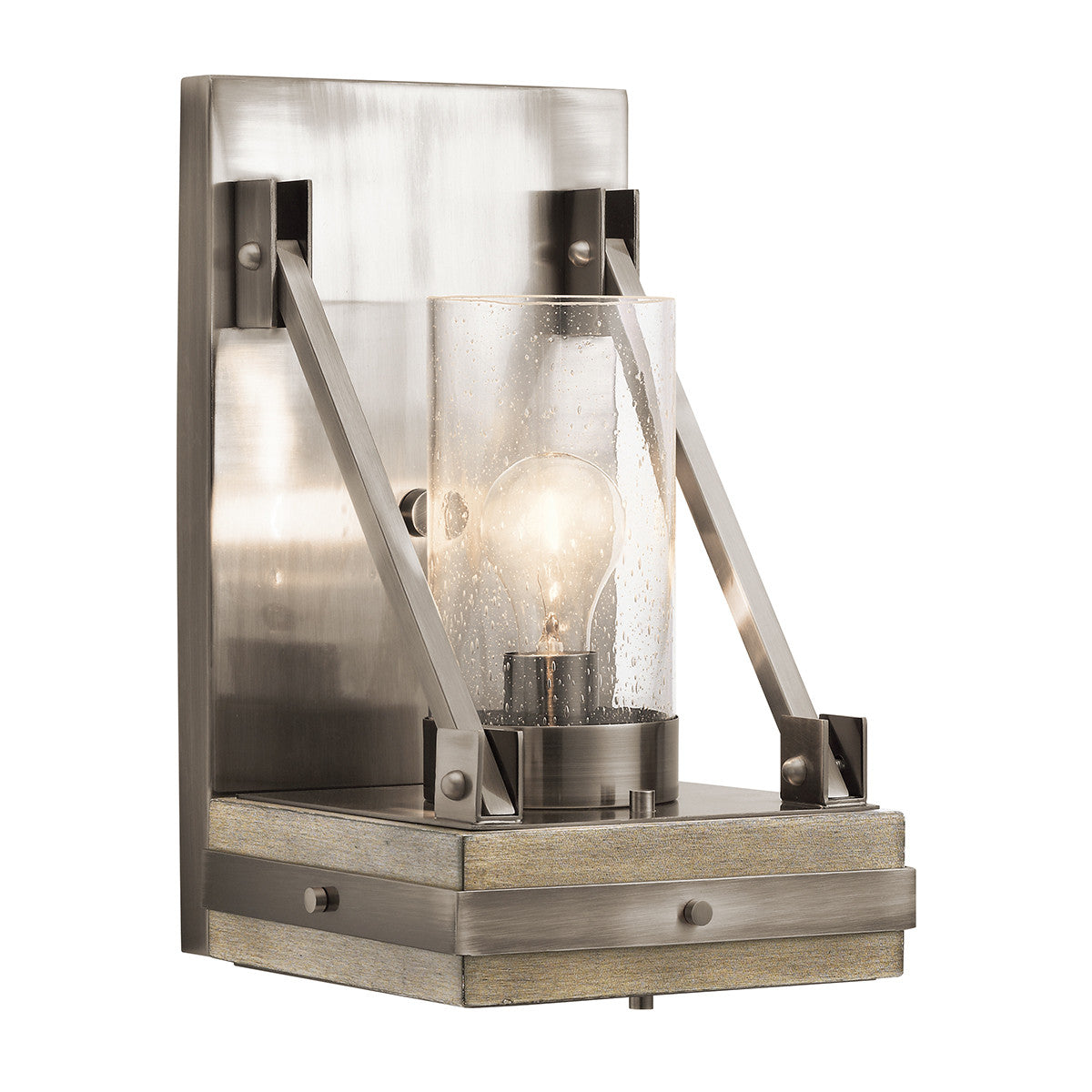 Kichler - 43436CLP - One Light Wall Sconce - Colerne - Classic Pewter