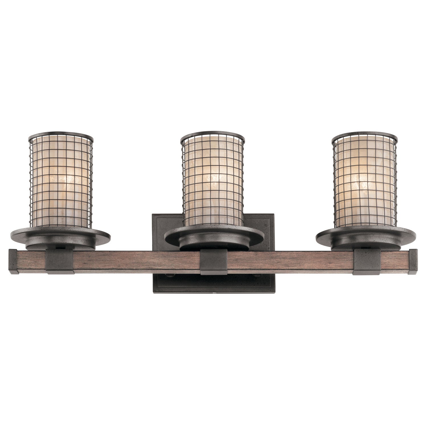 Kichler - 45196AVI - Three Light Bath - Ahrendale - Anvil Iron