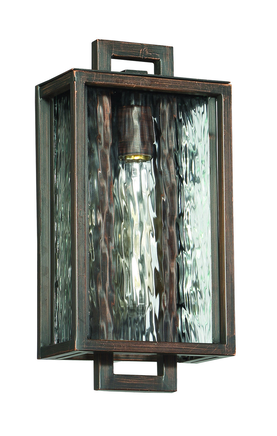 Craftmade - Z9802-12 - One Light Pocket Sconce - Cubic - Aged Bronze Brushed