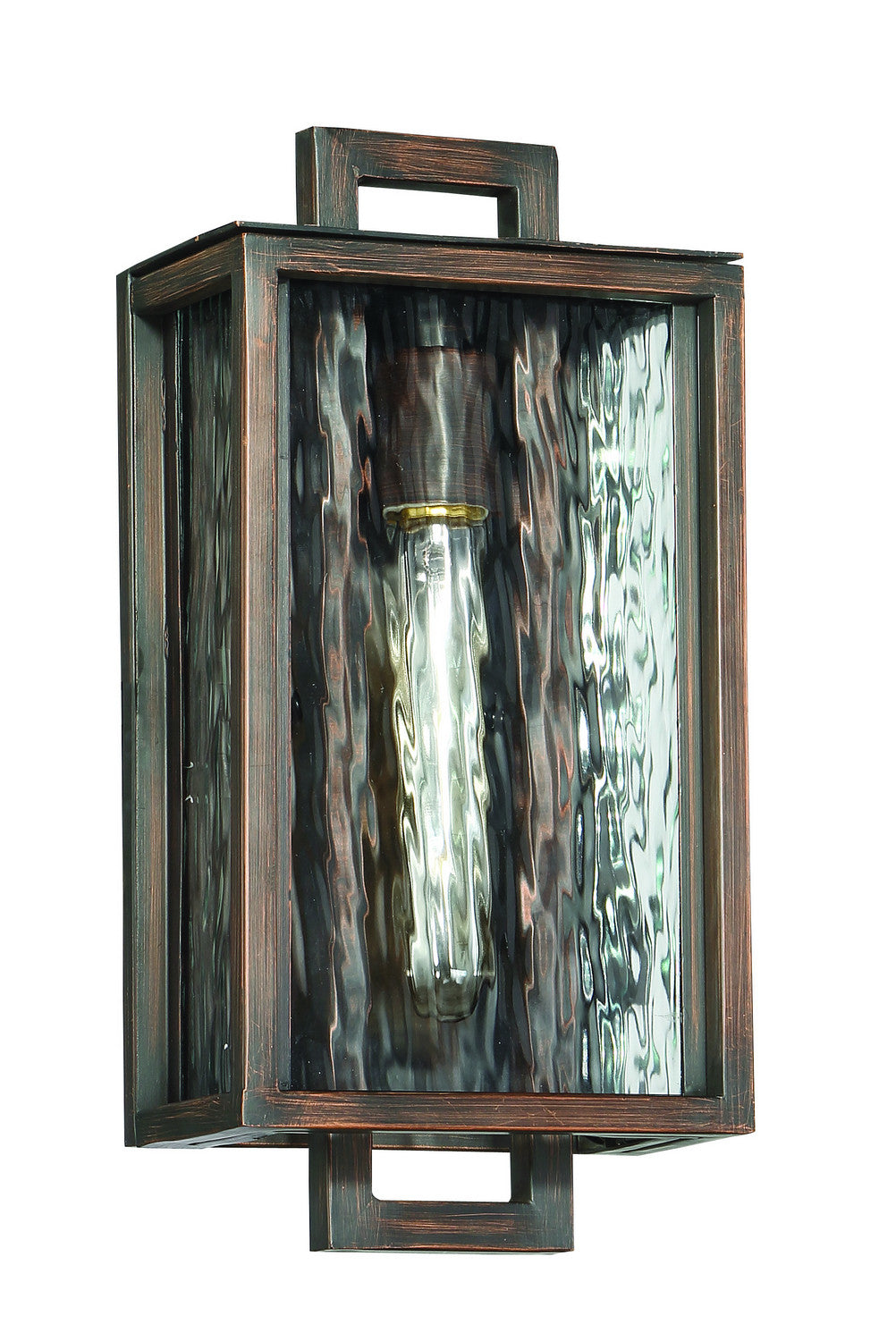Craftmade - Z9804-12 - One Light Wall Mount - Cubic - Aged Bronze Brushed