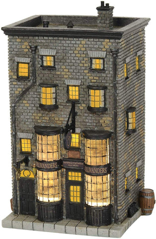 Department 56 Harry Potter Village Ollivanders Wand Shop Lit Building