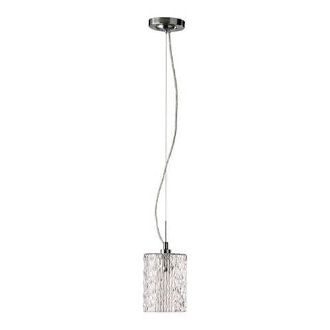 Quorum 824-65 Signature 1 Light 5 inch Satin Nickel Pendant Ceiling Light