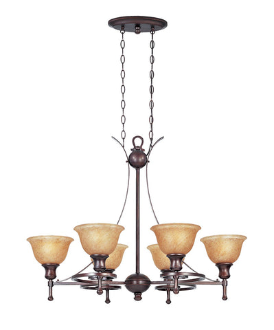 Designers Fountain Torrance 6 Light Island Pendant in Tuscana 96439-TU