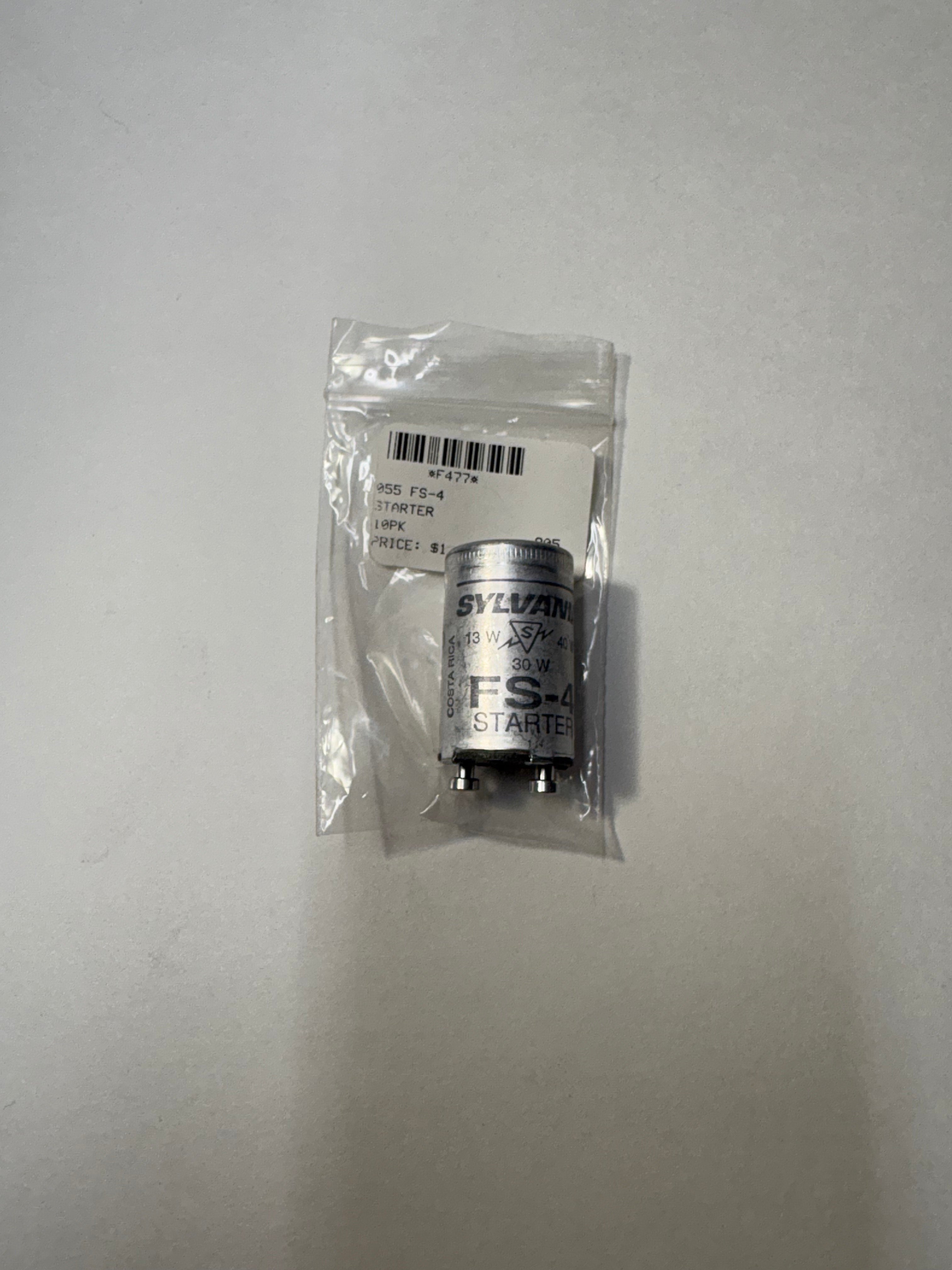 Sylvania FS-4 Fluorescent Starter