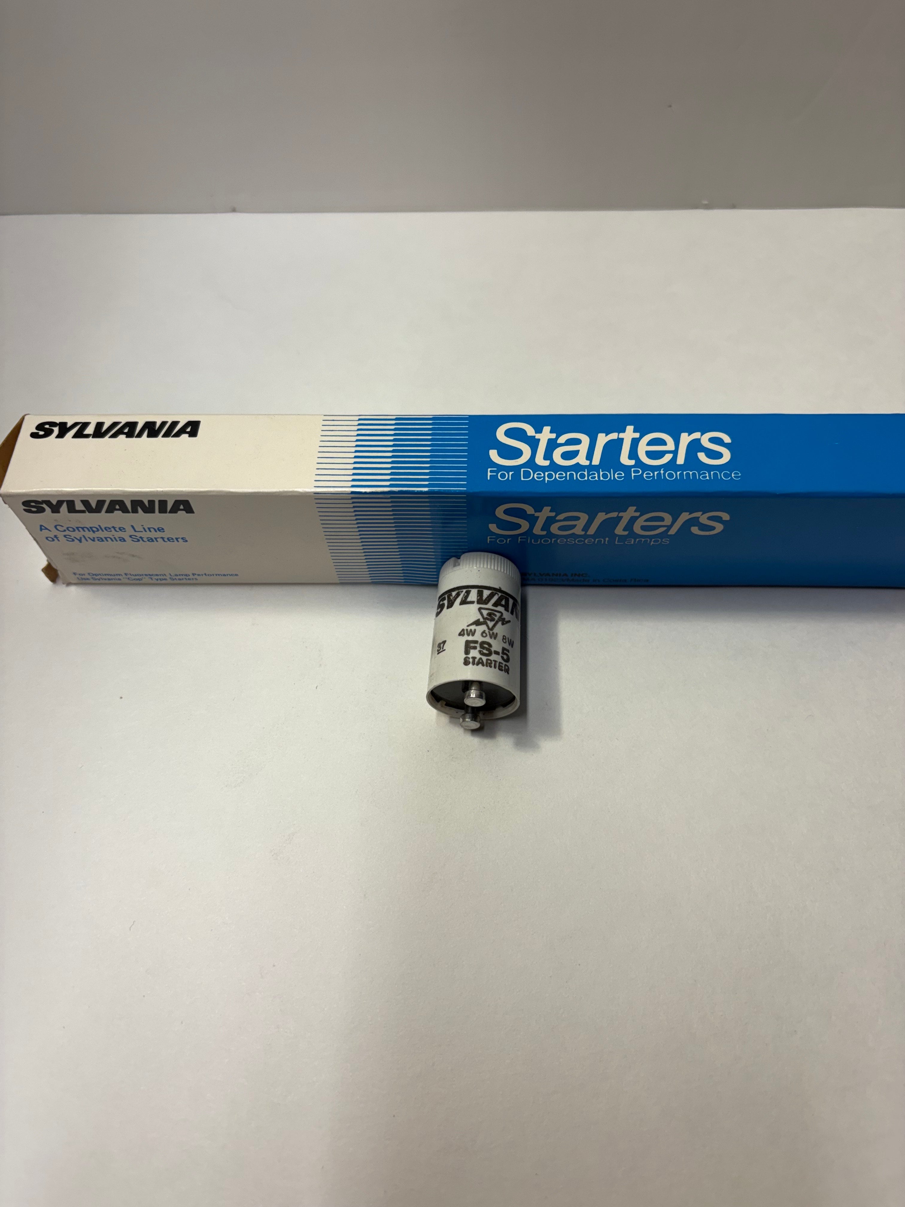 Sylvania FS-5 Fluorescent Starter With Condenser
