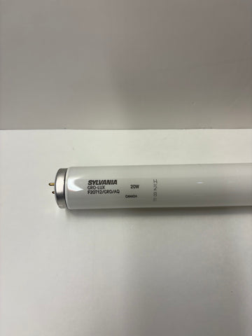 Sylvania F20T12/GRO/AQ Gro-Lux Fluorescent Tube - 20Watt Base G13