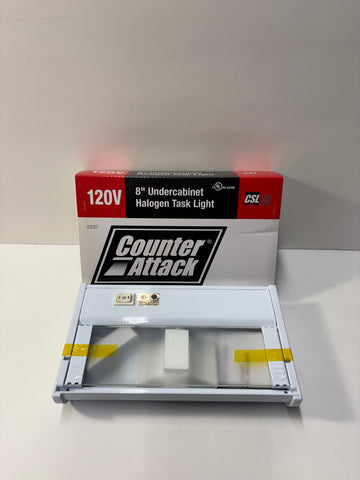 CSL Counter Attack White 8" Undercabinet Light - NCA-120-8WT