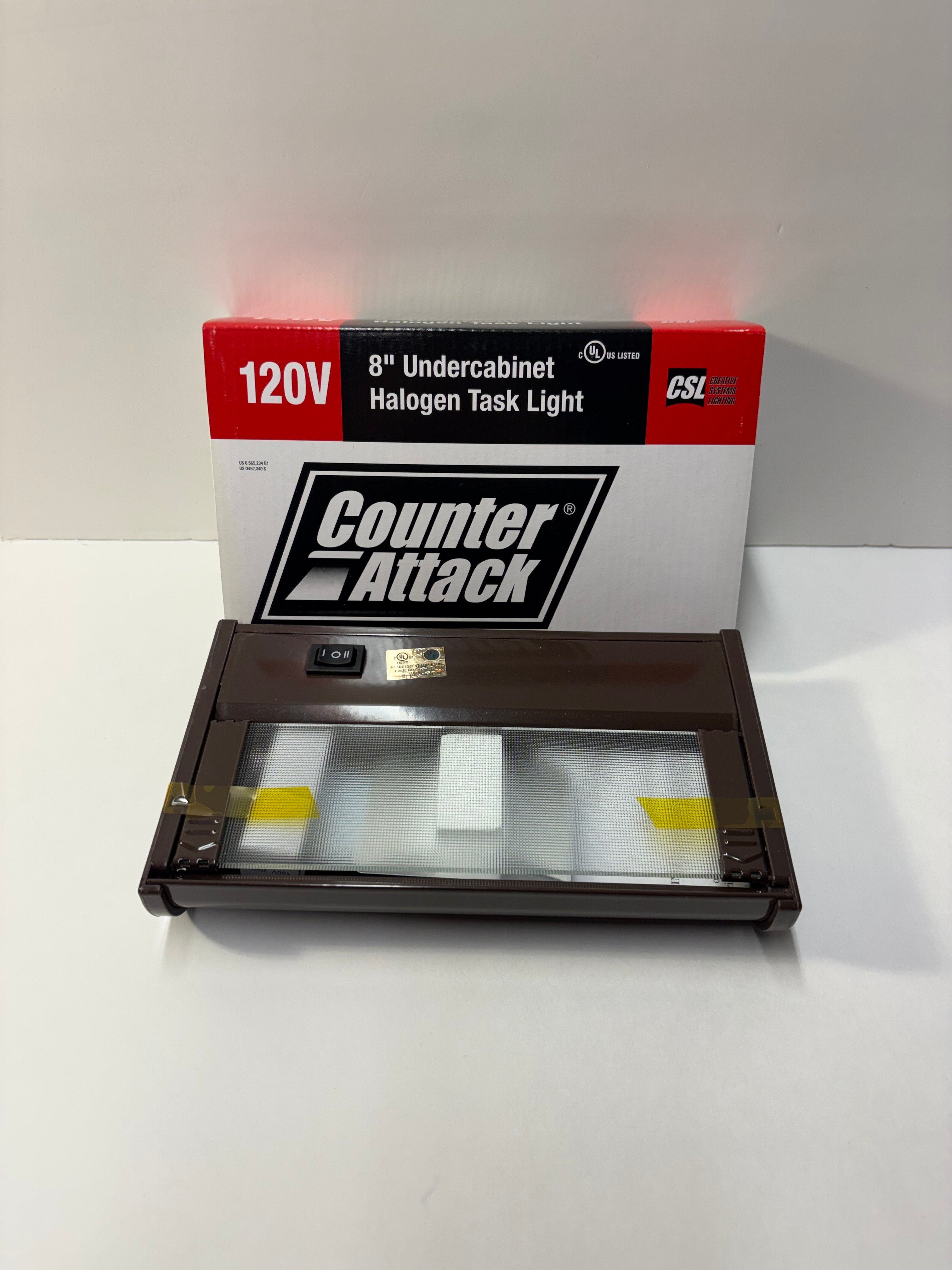 CSL Counter Attack Bronze 8" Undercabinet Light - NCA-120-8BZ