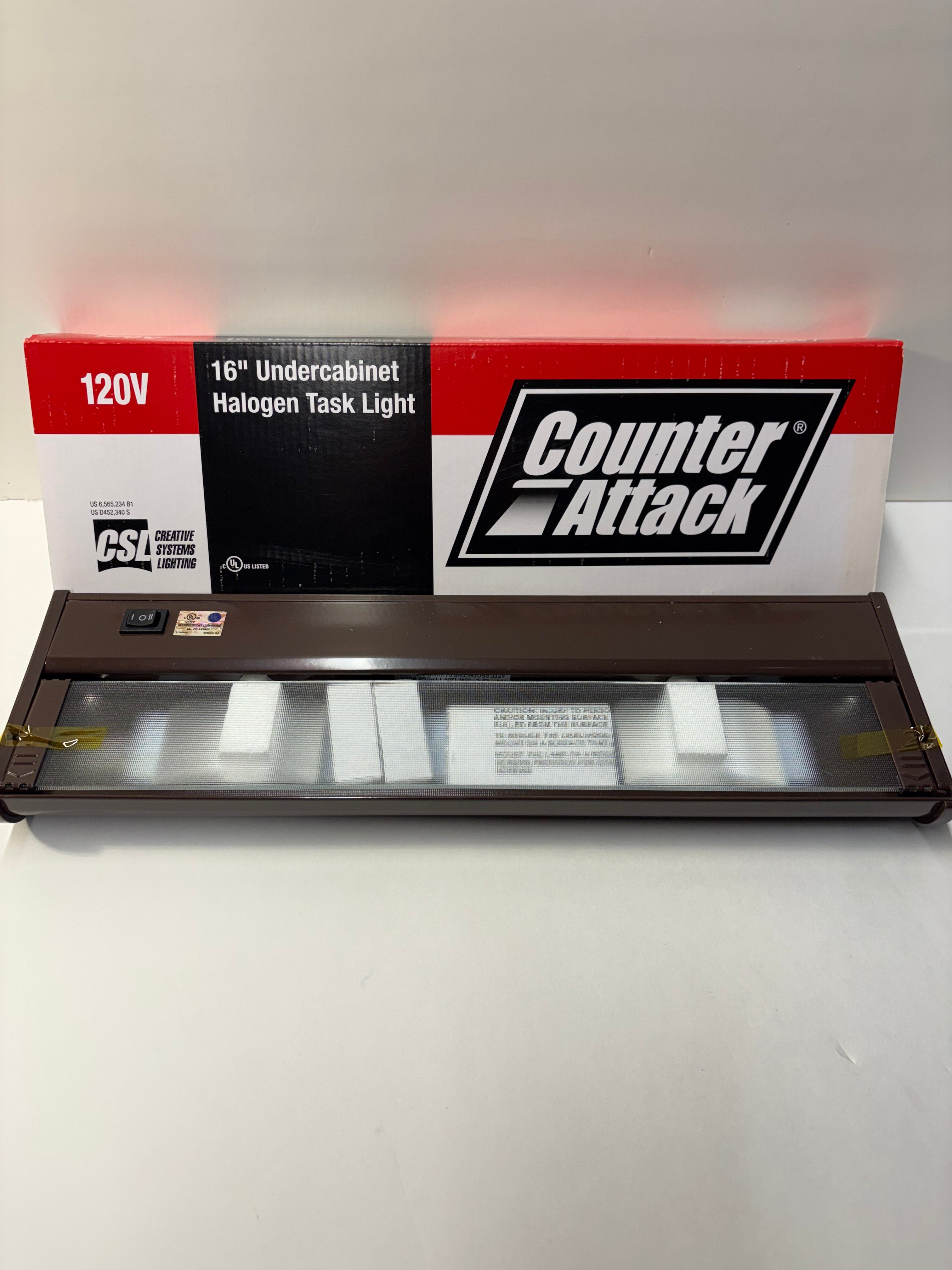 CSL Counter Attack Bronze 16" Undercabinet Light - NCA-120-16BZ