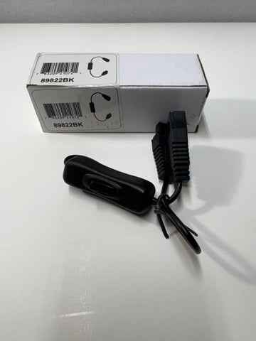 Maxim Countermax Connecting Cord 12" with On/Off Switch - 89822BK - MX-L-24-Ss Collection