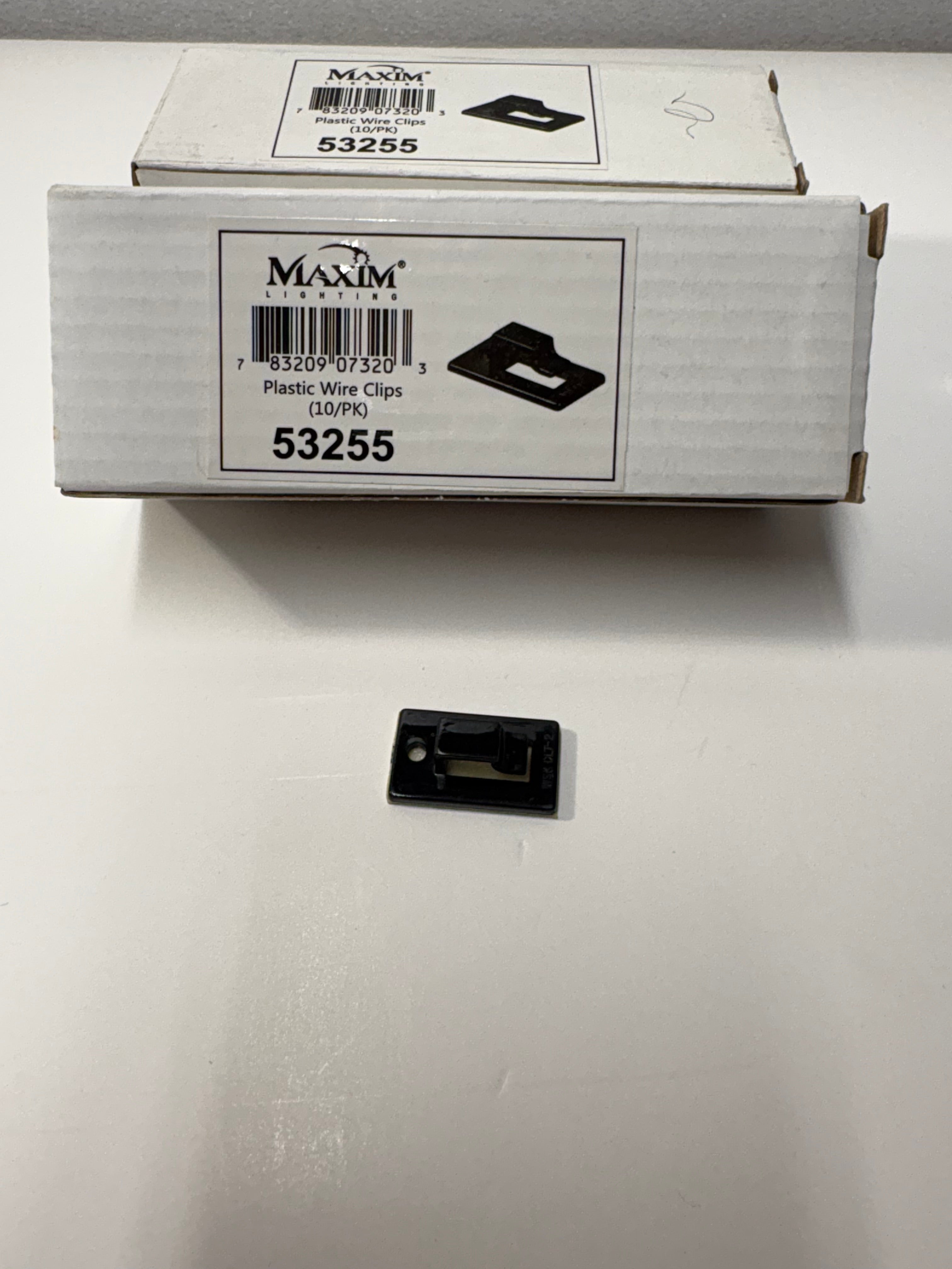 Maxim Countermax Wire Clips 10 Pack - 53255 - Universal plastic wire clips