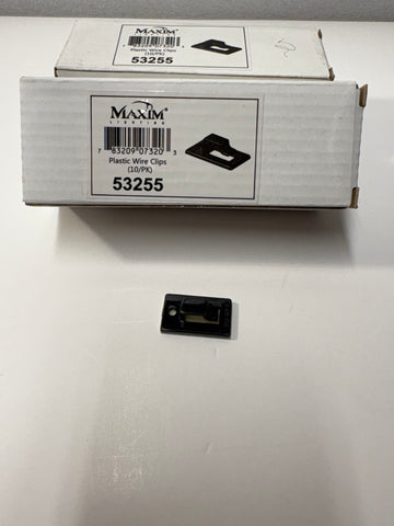 Maxim Countermax Wire Clips 10 Pack - 53255 - Universal plastic wire clips