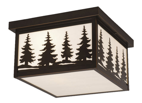 Vaxcel - OF33412BBZ - Two Light Outdoor Ceiling - Yosemite - Burnished Bronze