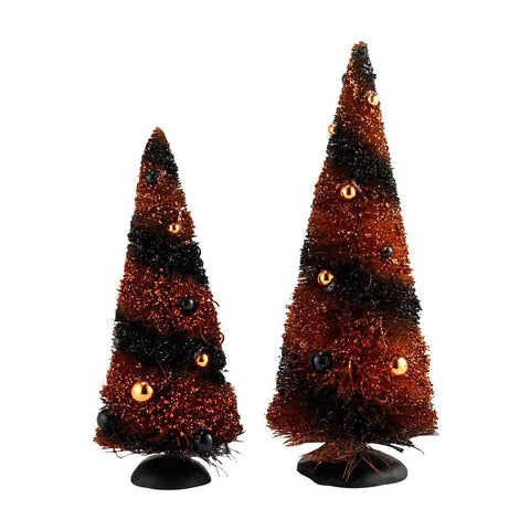 Department 56 Accessories for Villages Halloween Sisal Trees (Set of 2)