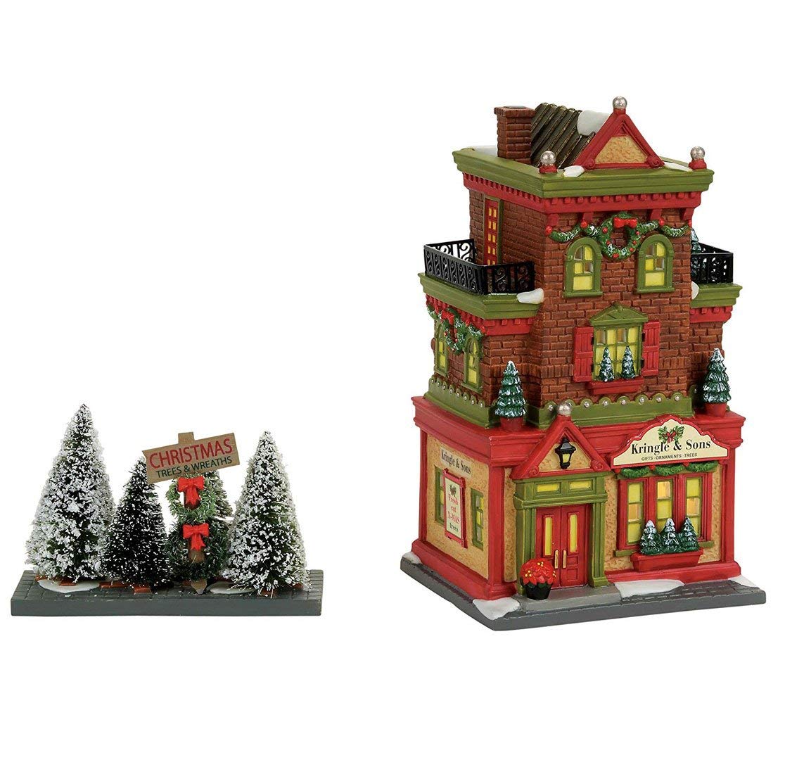 Department 56, Christmas in The City Kringle & Sons Boutique