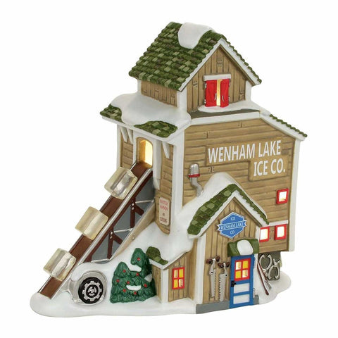 Department 56, New England Village Wenham Lake Ice Company