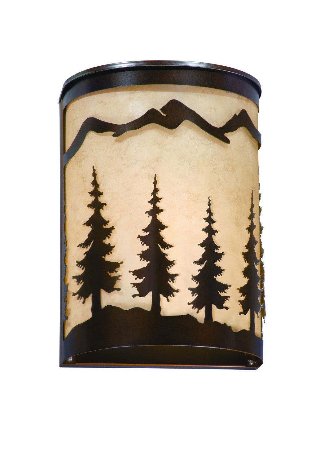 Vaxcel - W0047 - One Light Bathroom Light - Yosemite - Burnished Bronze