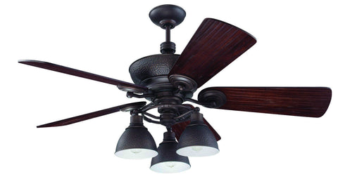 Craftmade - TIM54ABZ - 54`` Ceiling Fan with Blades Sold Separately - Timarron - Aged Bronze Brushed